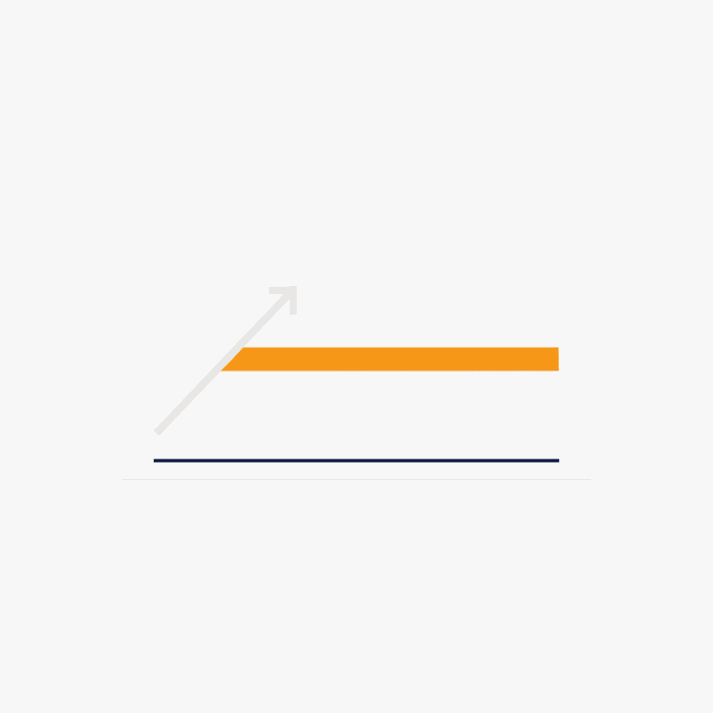 A chart contrasting a steeply climbing metered per-token cost with a flat monthly rate.